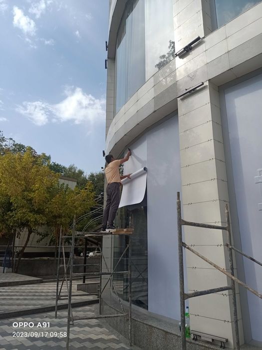 Наружная реклама оптом Баннер оракал сетка буква по Ташкент