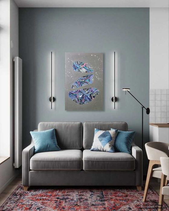 Абстракция в современном интерьере