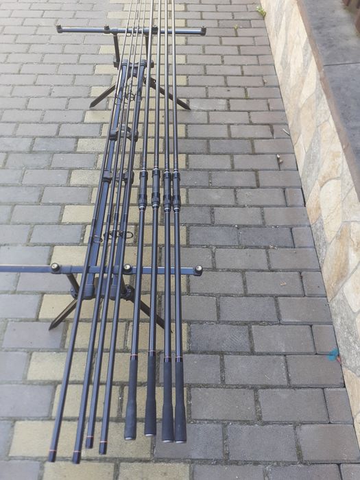 Set 4 lansete longcast fox horizon x4 13ft 3,5lb