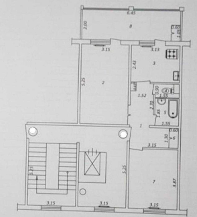 Продам 2 ком 60 кв.м ТТЗ Хумаюн Ахмад Югнакий №Ш706