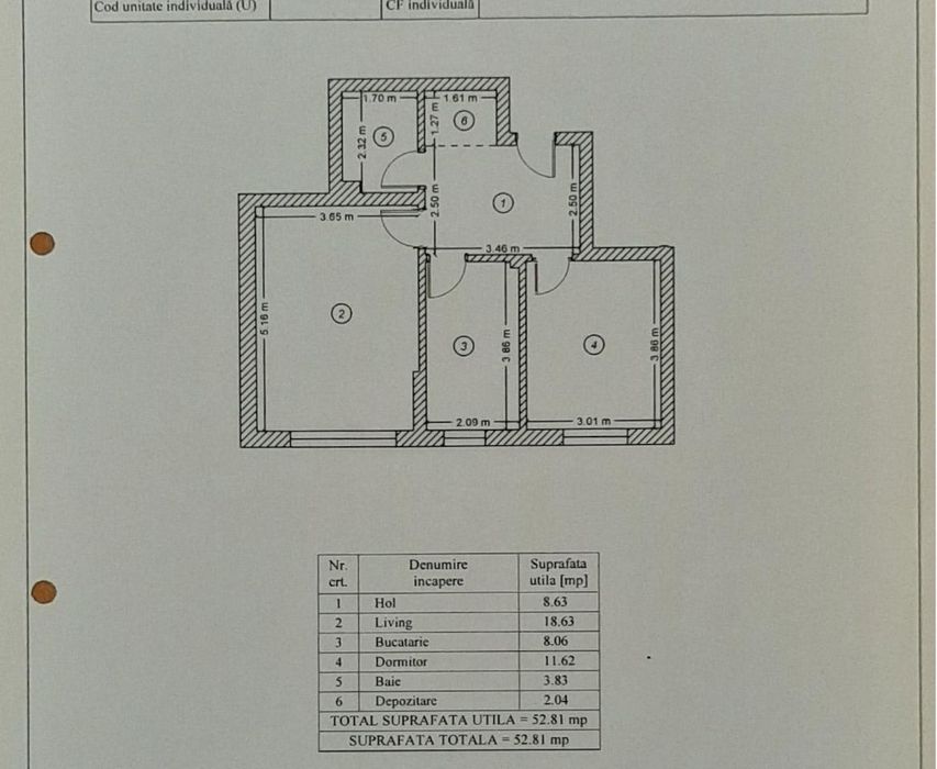 Vând apartament cu 2 camere / NU STUDIO+ Loc de parcare inclus