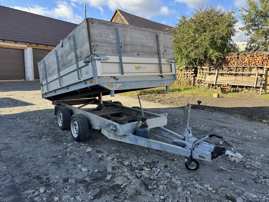 Remorca  basculabila Saris  2700 kg 2015