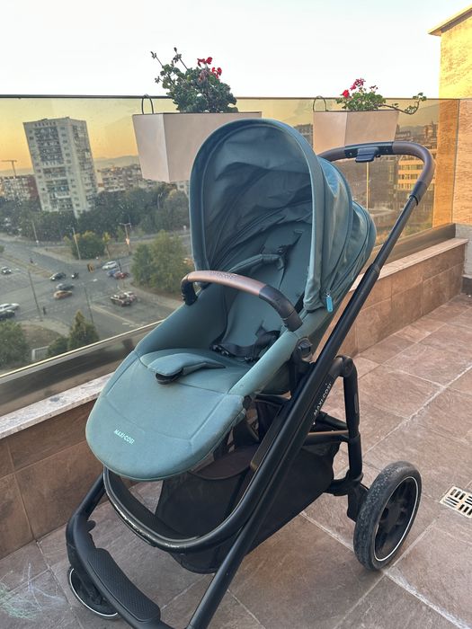 Количка Maxi Cosi essential green 3в1