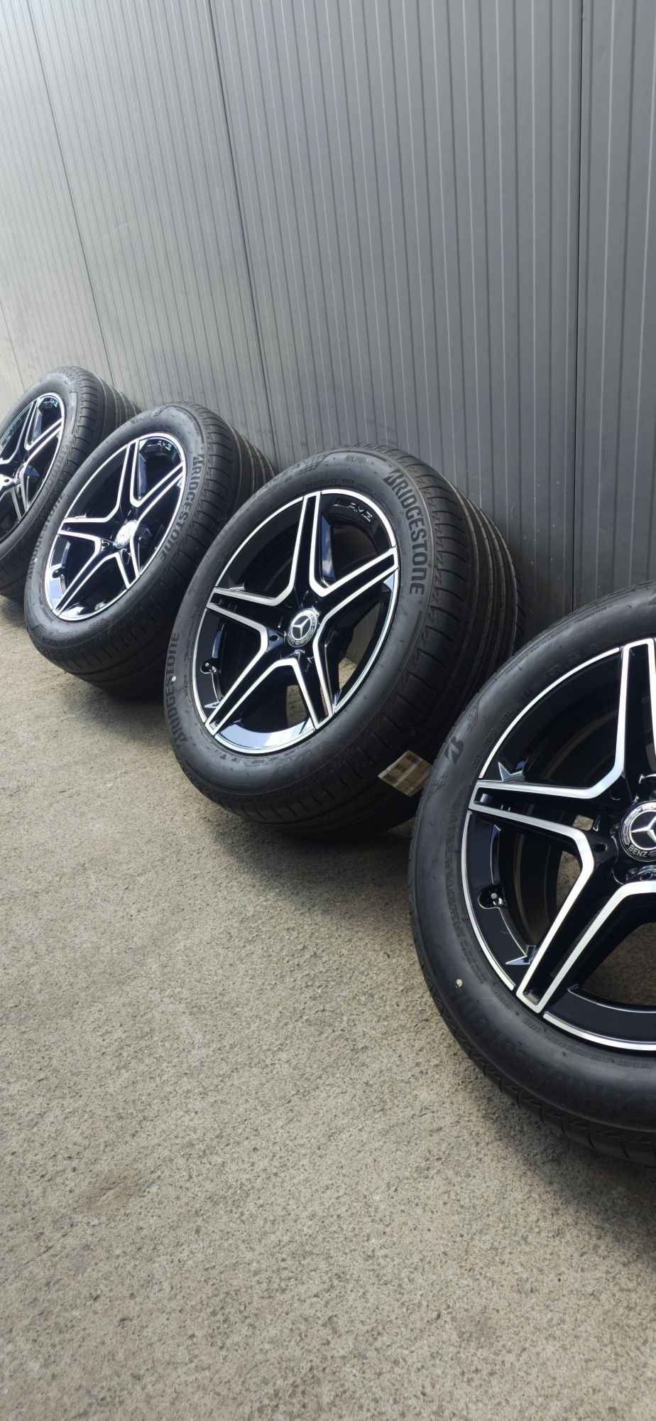 Оригинални AMG джанти 19 с гуми Bridgestone за Mercedes  GLC X253