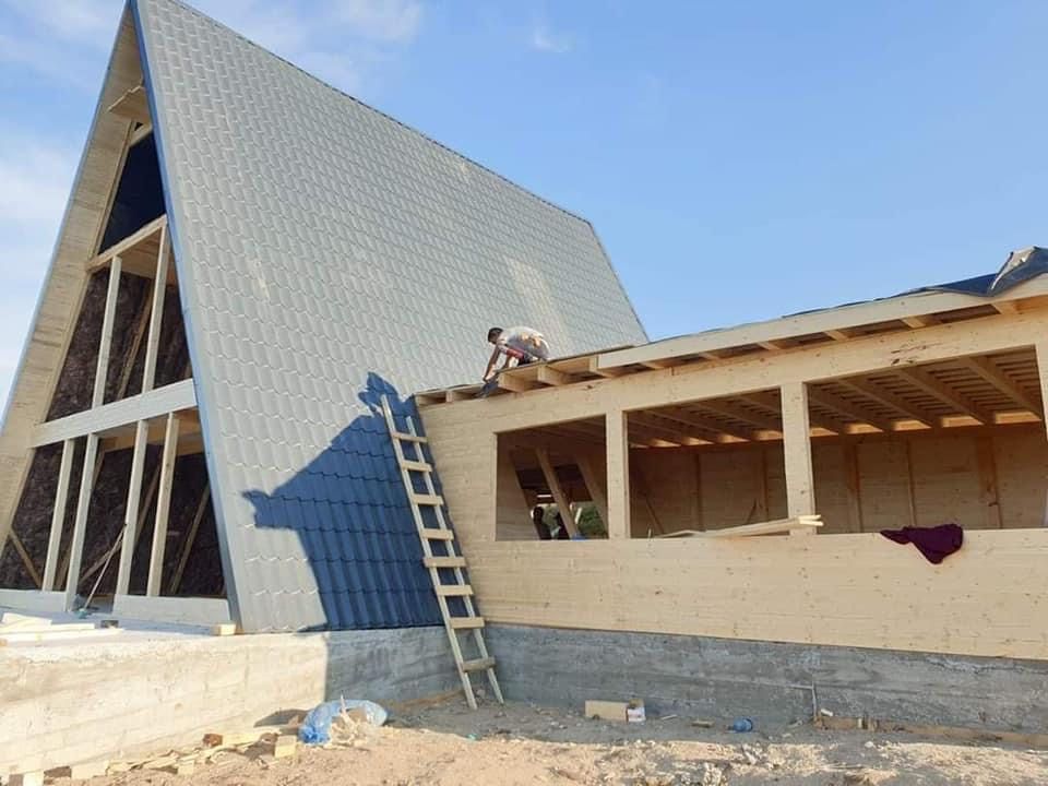 Cabane, din lemn a frame,acept si varinate auto