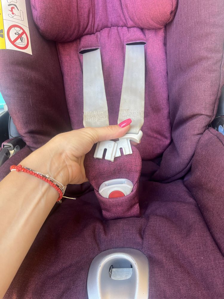 Cybex Cloud Q plus Mystic pink-purple + isofix base
