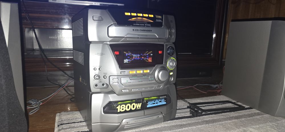 Panasonic муз центр  сабвуферли