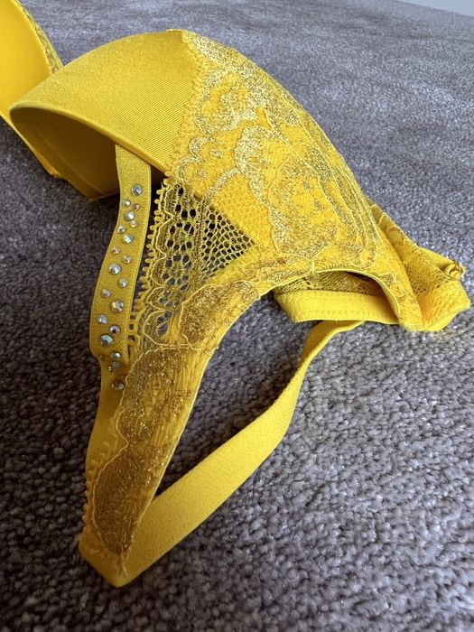 Sutien La Senza - galben, push up