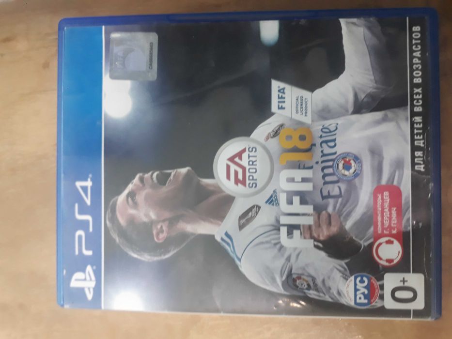 Fifa 18 диск пс4