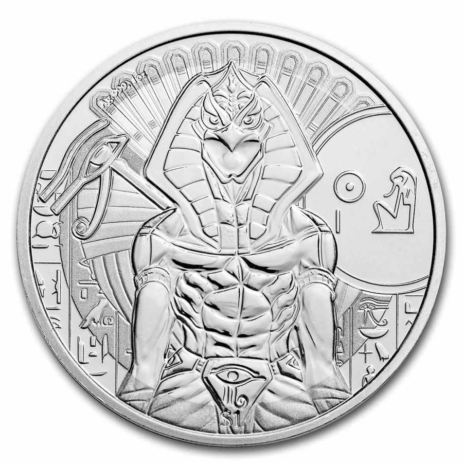 СРЕБРО 1 OZ 999 От Самоа, Сиера Леоне