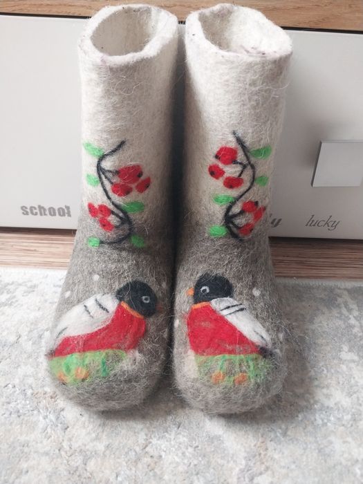 Валенки детские теплые
