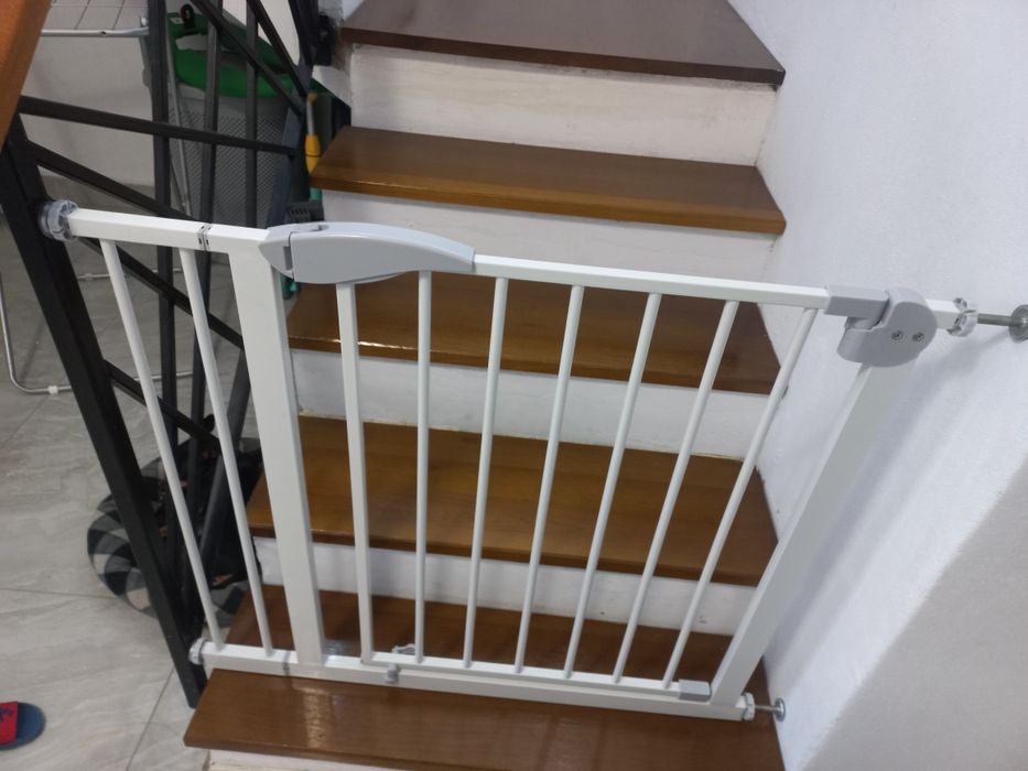 Poarta de siguranță cu 2 extensi copii