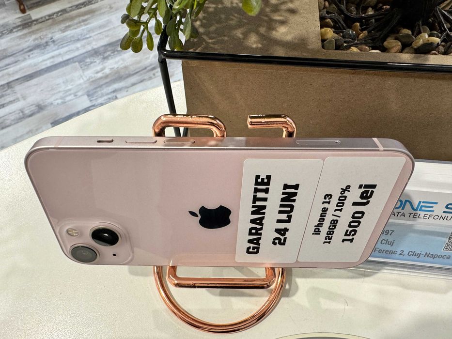 iPhone 13 128Gb 100%- Din magazin,cu garantie! RATE TBI !
