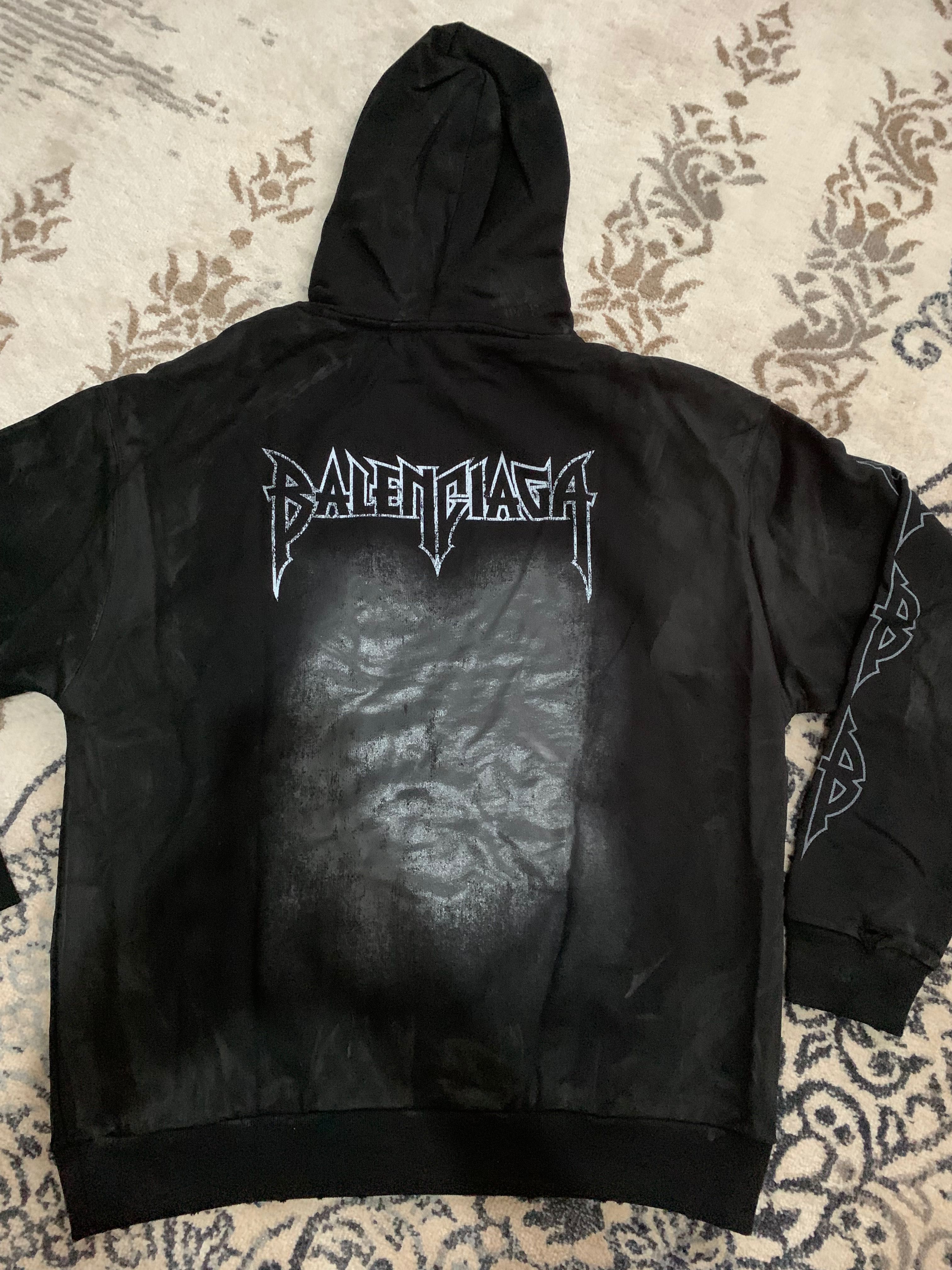 Balenciaga paris moon hoodie