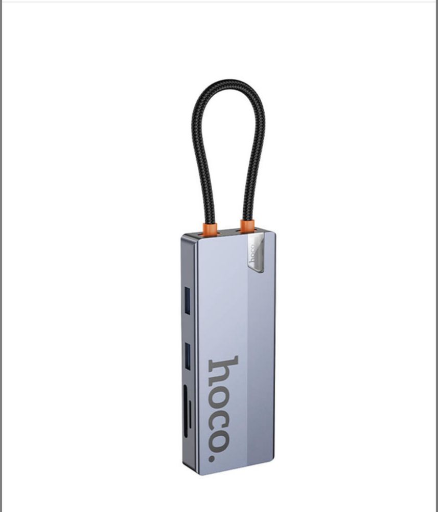 Переходник HUB Hoco HB52 Wow 8in1