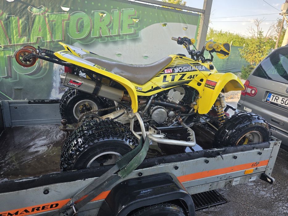 Suzuki ltz 400 ltz400 nr negre politie quad yfz predator raptor trx