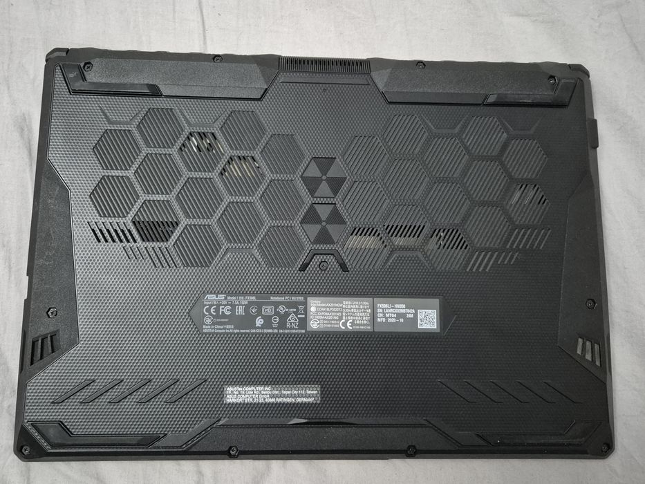 Asus TUFF Gaming Laptop 1650 Ti