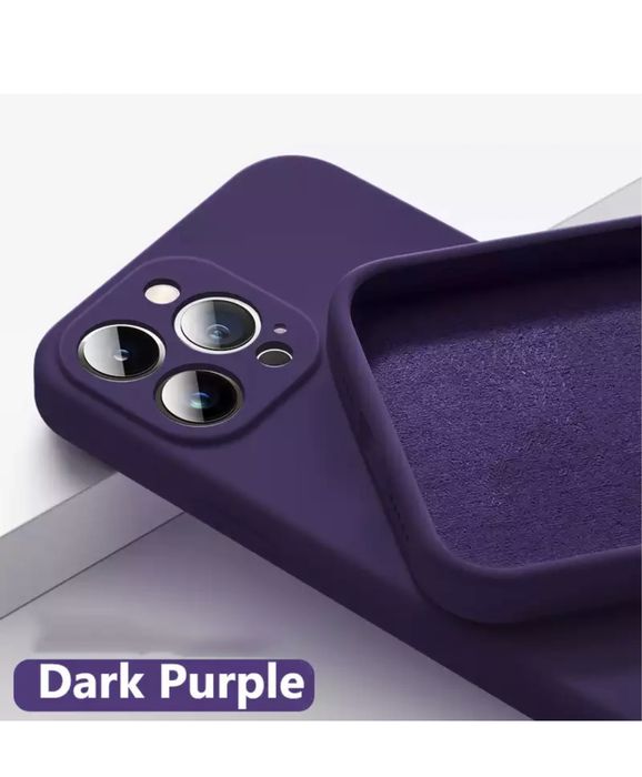 Iphone 12/13/14/15 PRO MAX PLUS Husa Dust Cerc Metalic Interior Fin