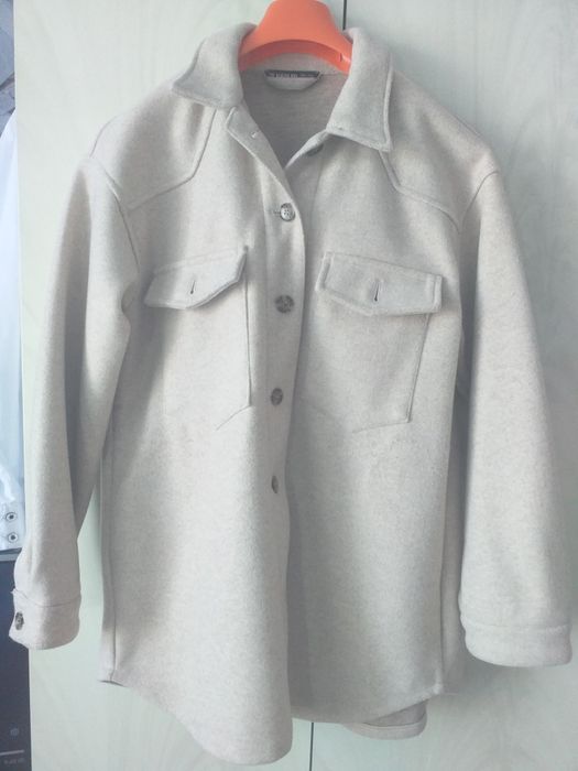 Теплая рубашка рр 48_52 состояние новое