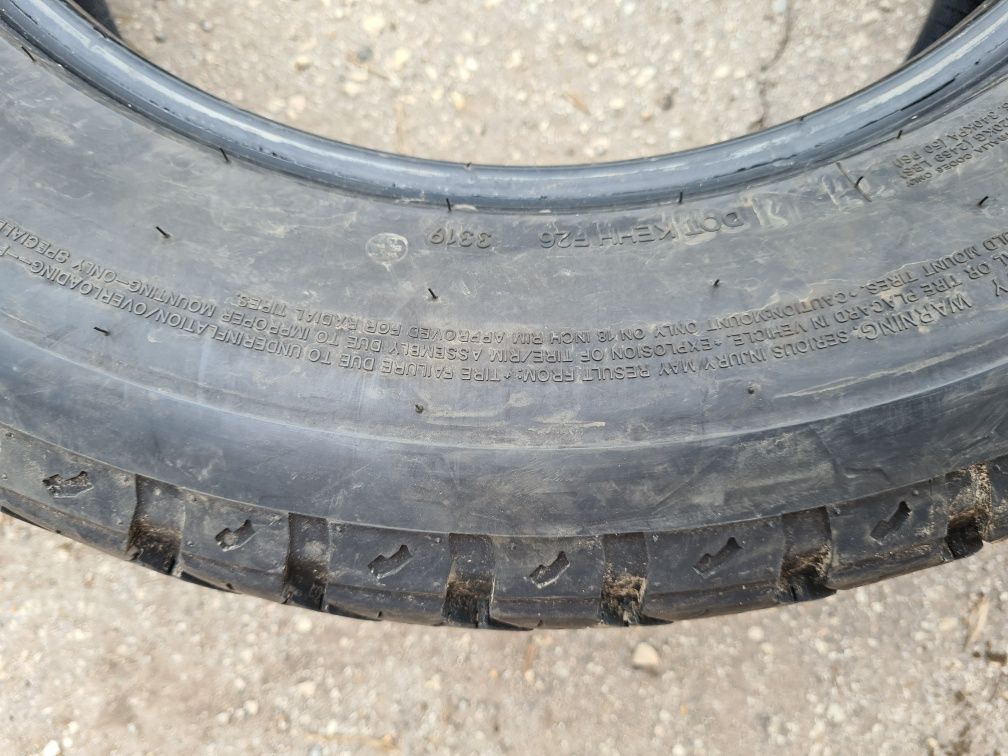 2 бр. гуми 255/60/18 Gripmax DOT 4819 5-6 mm