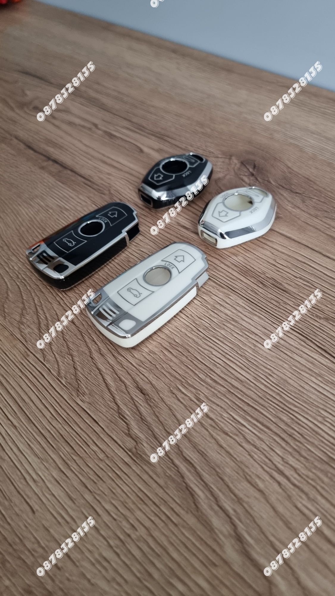 Силиконови кейсове за ключ на БМВ/BMW  Ромбоид и Правоъгълен