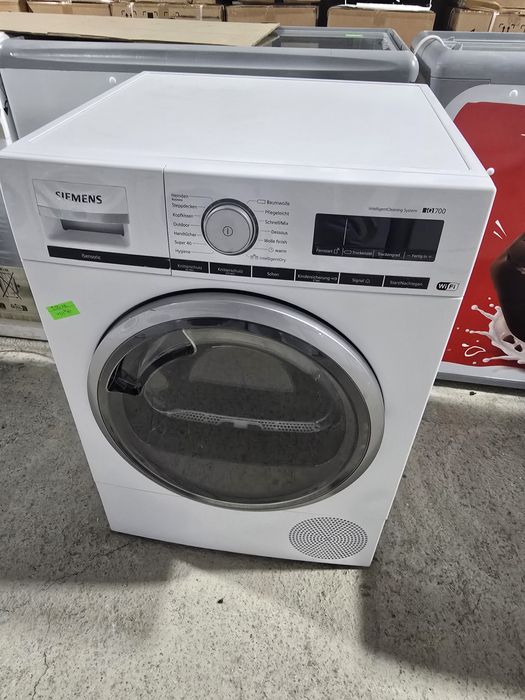 А+++Инверторна сушилня с термопомпа Сименс /Siemens iq800 9 кг