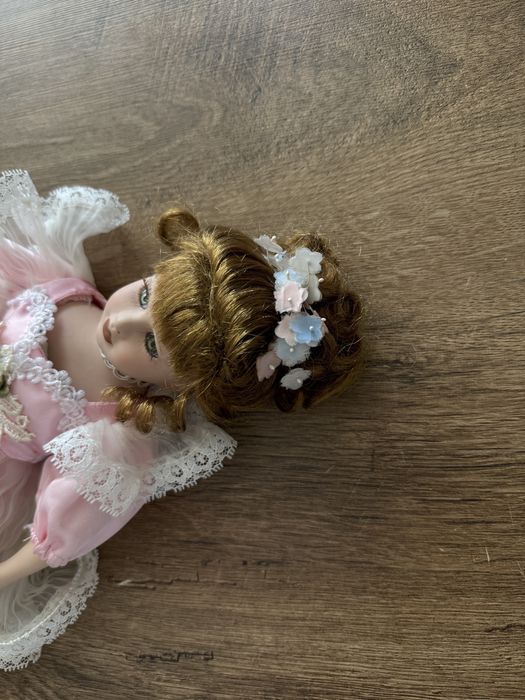 Papusa portelan balerina 41cm