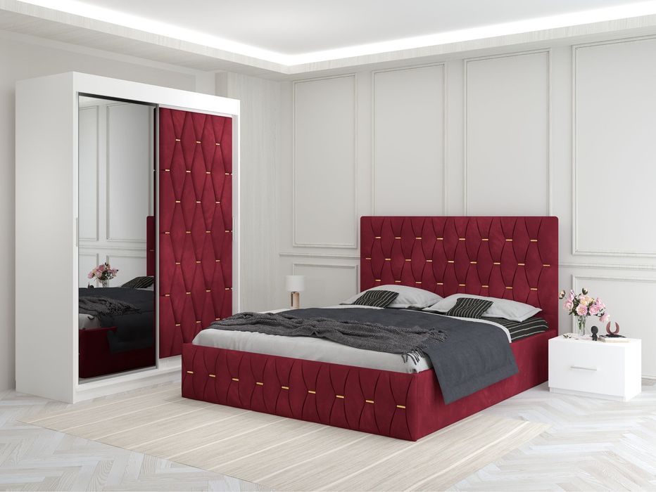 Set mobila dormitor tapitat