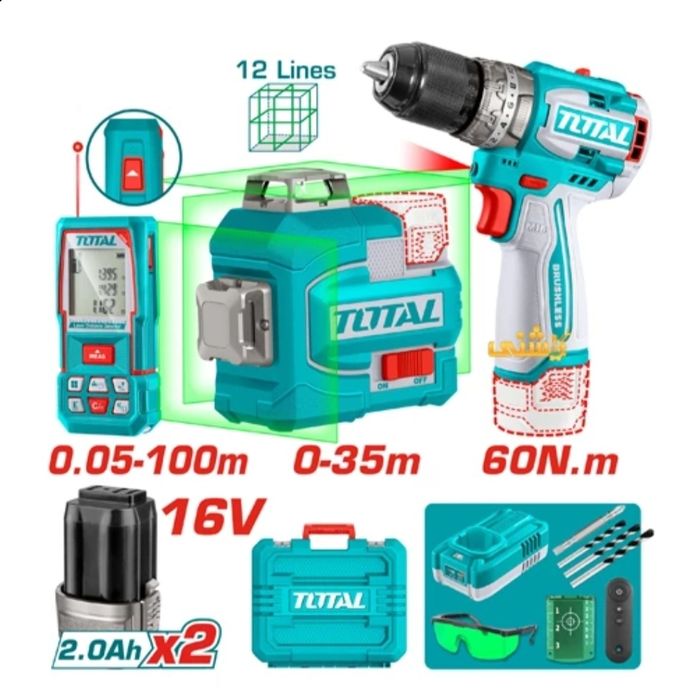 Лазерный уровень TOTAL 3B1