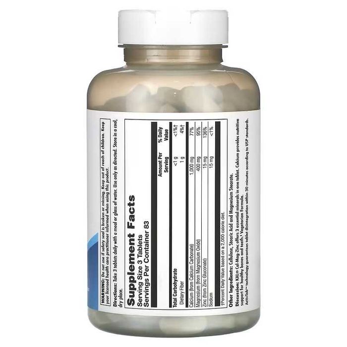 KAL Кальций магний и цинк калций Cal / Mag / Zinc