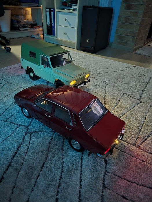 Machete Auto Colectionari Aro 240 + Dacia 1300 metal scara 1.8