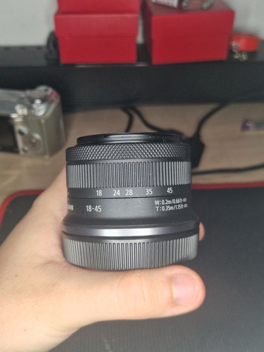Obiectiv Canon RF 18-45 mm IS STM