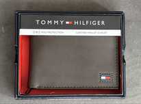 Vand portofel Tommy Hilfiger, culoare maro, nou, in cutie