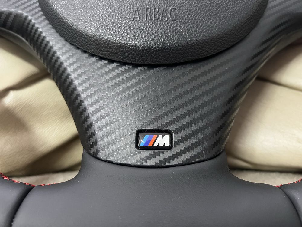 Volan M BMW Seria 1 3 E90 E87 E84 X1 ergonomic custom airbag comenzi