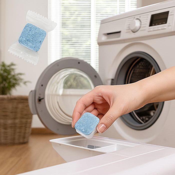 Таблетки за дълбоко и ефективно почистване на перални "12 броя " -ПРОМ