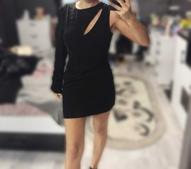 Черна рокля mohito