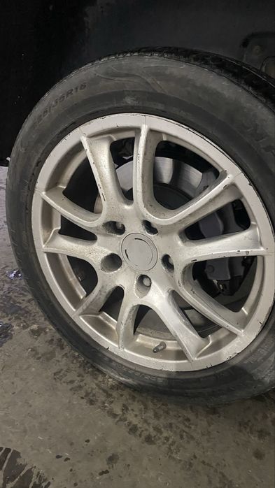 Диски с шинами на фольксваген туарег