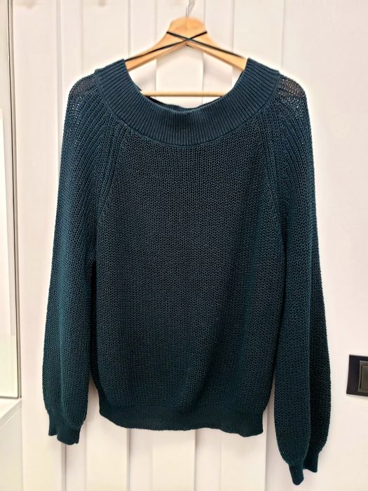 Pulover tricot Zara verde