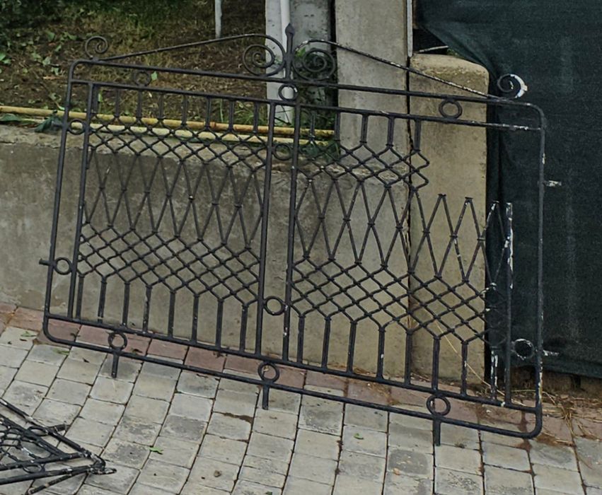 Plase gard fier forjat