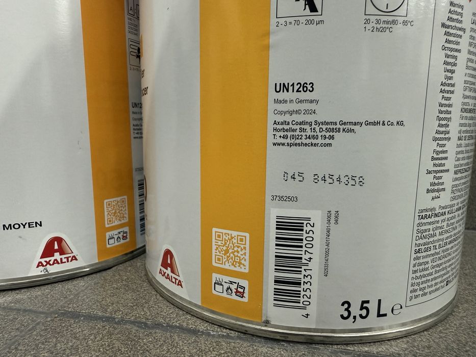 Set filler grund Spies Hecker 5250 alb gri negru