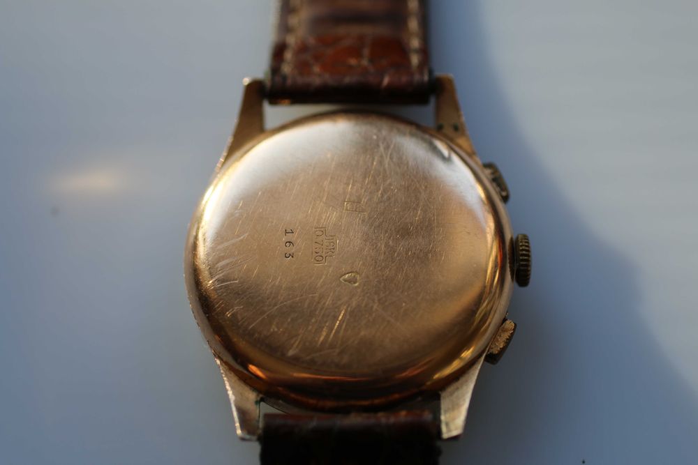 vand schimbChrographe Suisse aur rose 18k