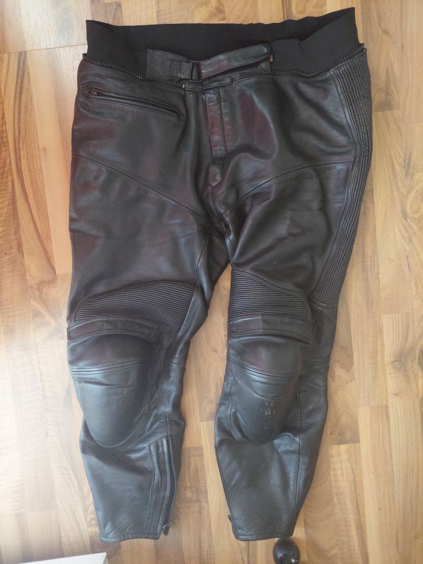 Pantaloni moto-sport de barbat din piele,IXS ,mărime mare