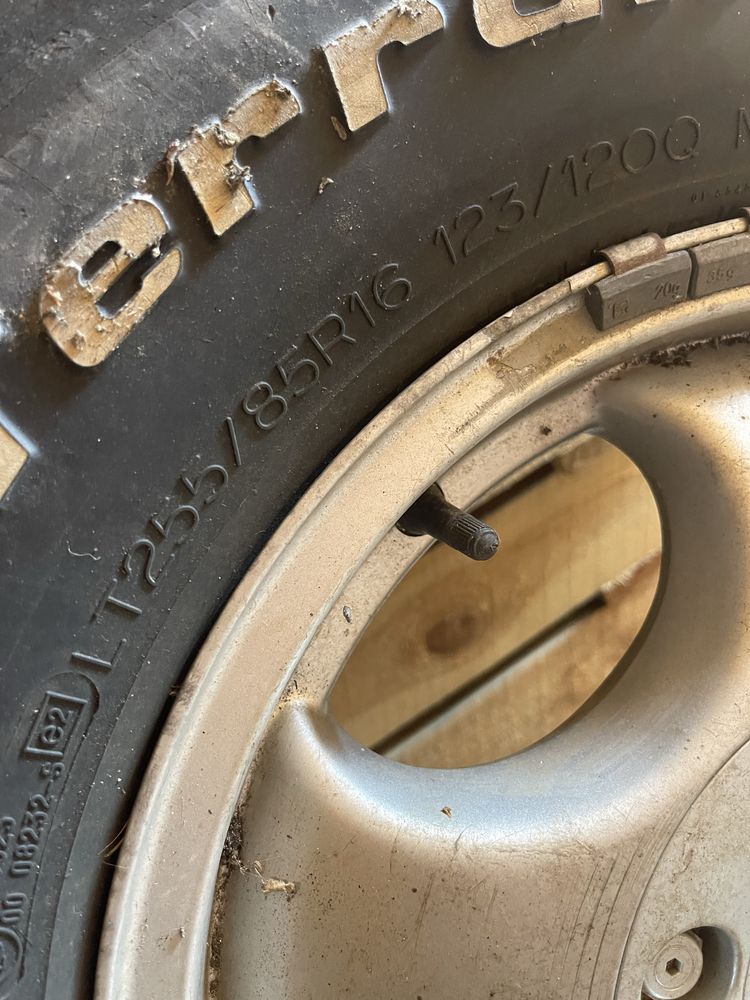 Джанти с гуми BFGoodrich