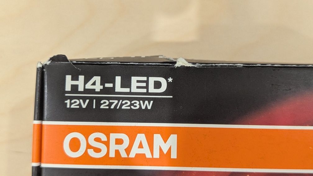 LED лампа Osram H4. Made in Italy