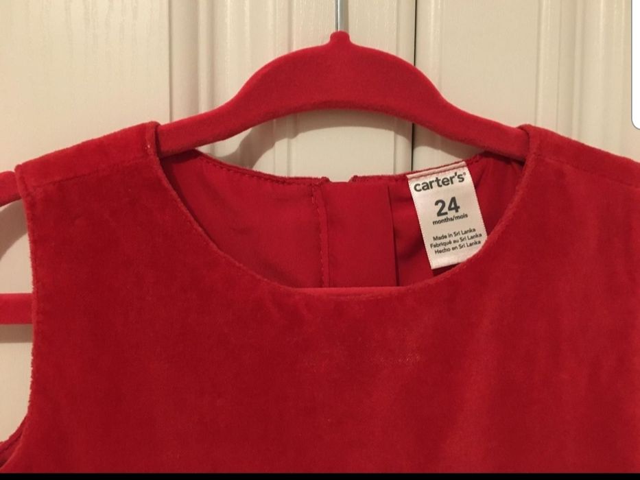 Rochita rosie Carter's 92 (2 ani)