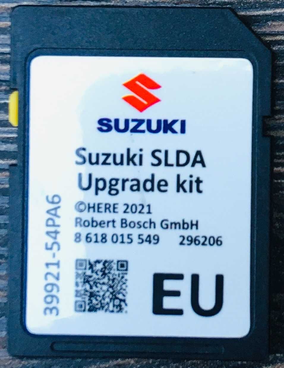 Сузуки 2023-24 SUZUKI SLDA Sd Card Europe сд карта Swift SX4 S-Cross