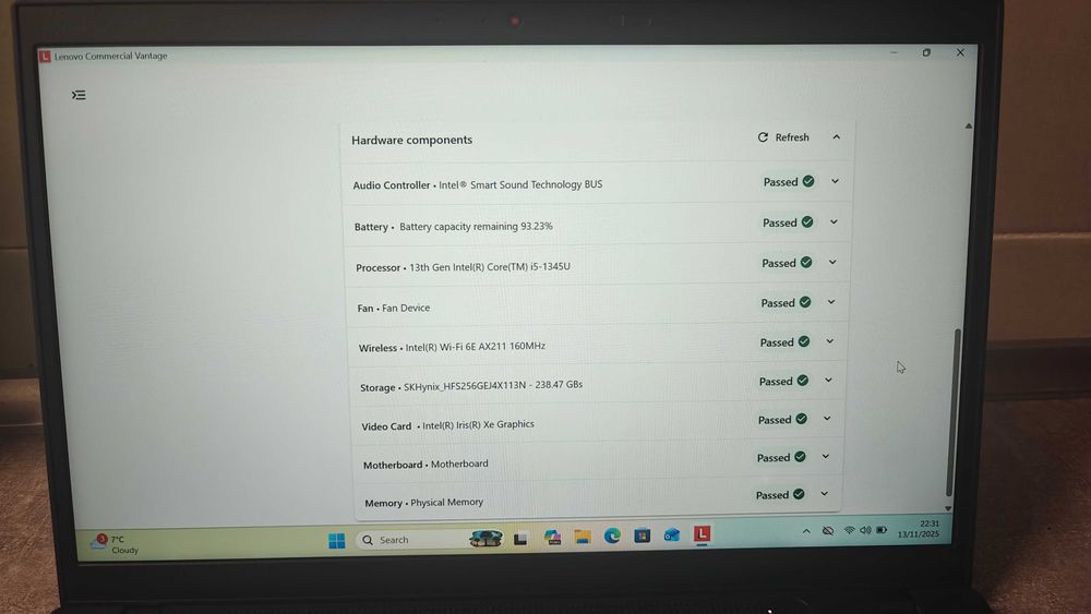 Lenovo ThinkPad L14 Gen 4 i5-1345U/32GB RAM/256GB NVMe/Win11 Pro 25H2