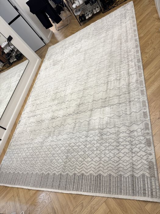 Ковер белый 250х350 турция