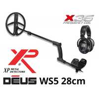 Металотърсач XP DEUS v. 5, безжични слушалки WS5, сонда X35 28 см