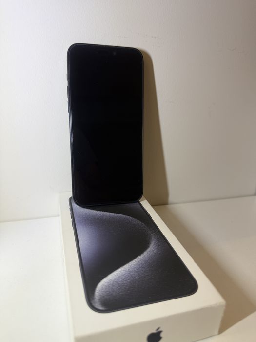 iPhone 15 Pro Max 256GB Blue в гаранция - 89% батерия - ТОП Състояние